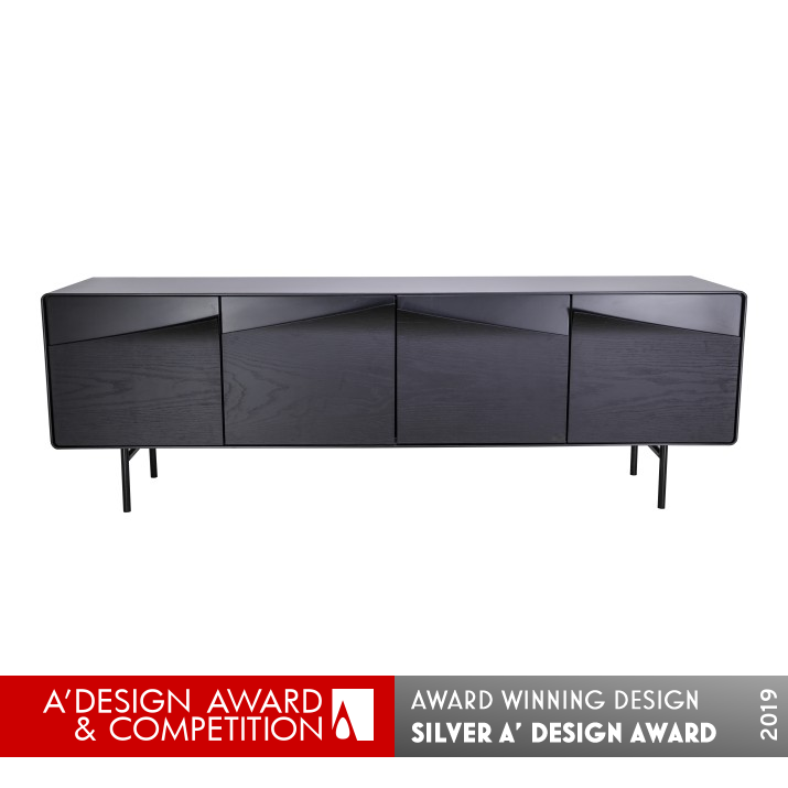 Skin  Sideboard by Roberta Banqueri Silver Furniture Design Award Winner 2019 