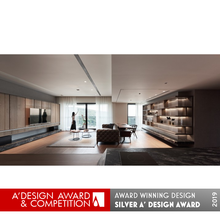 Action Without Action Residential House by Bass Design Inc Silver Interior Space and Exhibition Design Award Winner 2019 