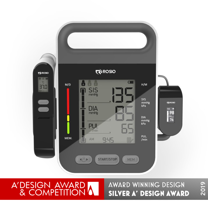 Health Kit for Home Use Medical Device Set  by Murat Armagan Silver Medical Devices and Medical Equipment Design Award Winner 2019 