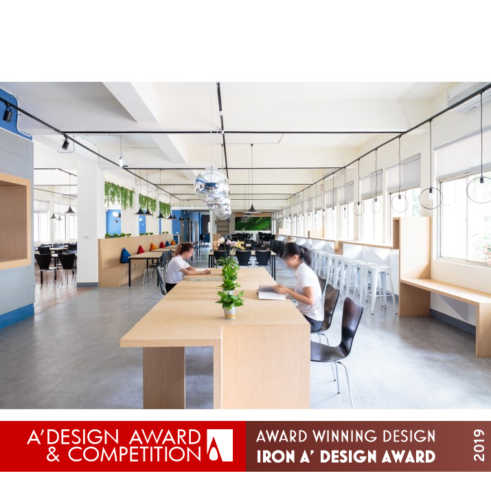 The New Moment Cafeteria by Minnie Jan and Daisuke Nagatomo Iron Interior Space and Exhibition Design Award Winner 2019 