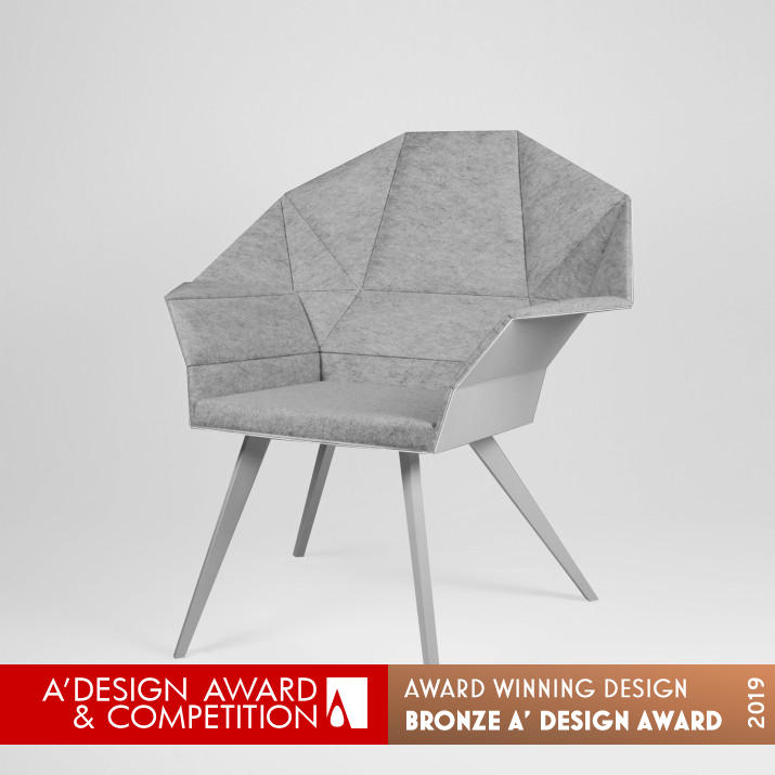 Onix Armchair by Katty Kaitazoff Bronze Furniture Design Award Winner 2019 