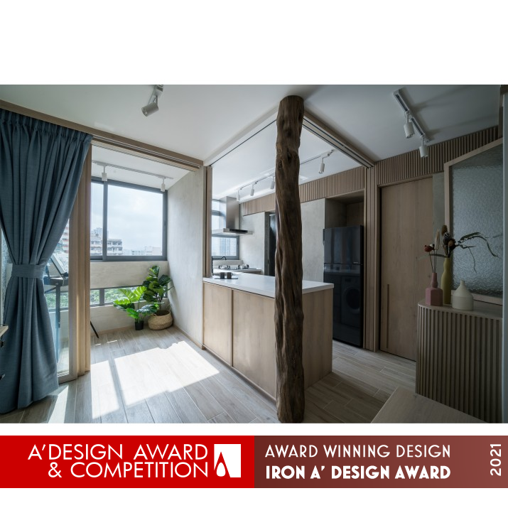 Nomadless Residential House by Chhavi Cheng and Hoiman Chan Iron Interior Space and Exhibition Design Award Winner 2021 