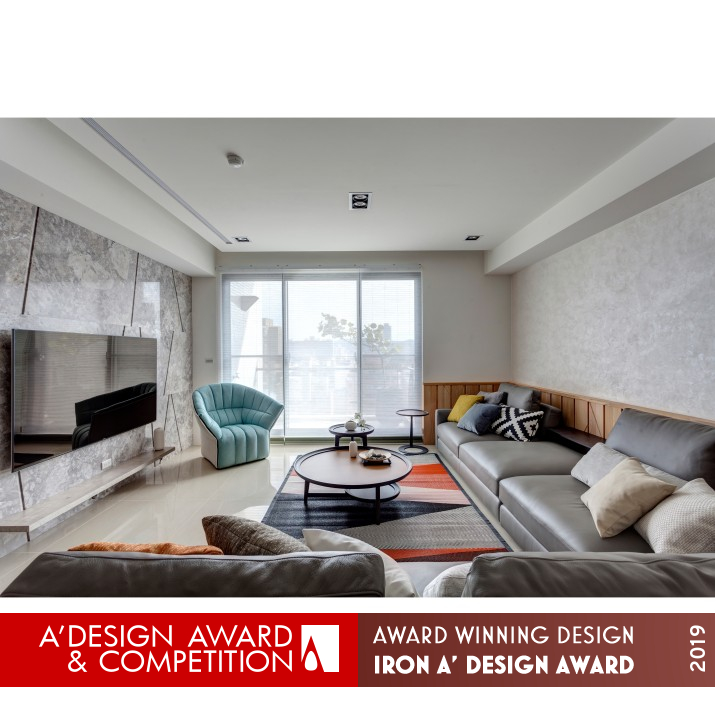 Elegant & Quality Residence Residential House by Shih-Kai Chen Iron Interior Space and Exhibition Design Award Winner 2019 