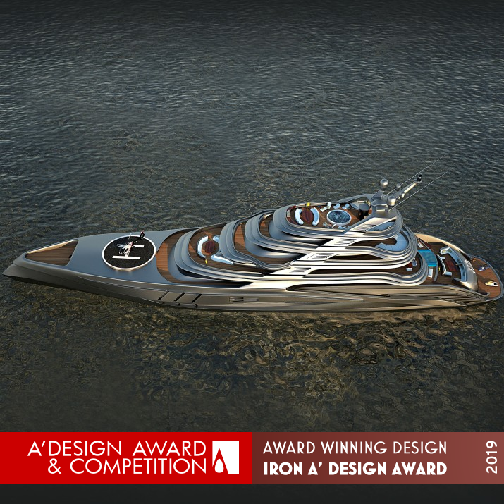 Just Incredible (L370) Motor Yacht by Evlampia Leivadara Iron Yacht and Marine Vessels Design Award Winner 2019 