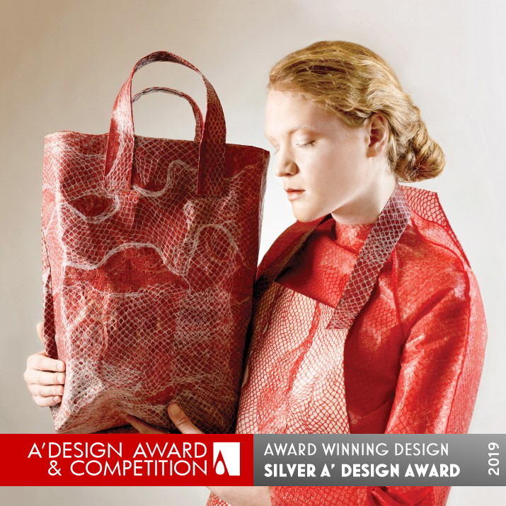Lamella Textile by Elzbieta Cios Silver Textile, Fabric, Textures, Patterns and Cloth Design Award Winner 2019 