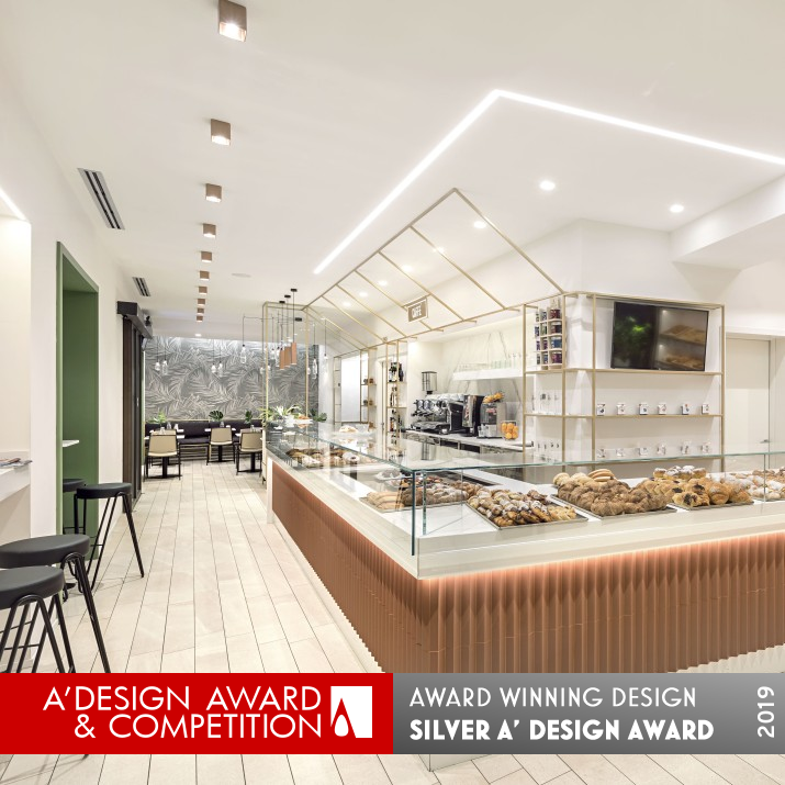 Zanotti Bread Pastries and Coffee by Flussocreativo Design Studio Silver Interior Space and Exhibition Design Award Winner 2019 