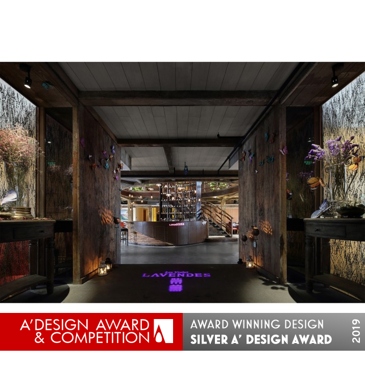 The Purple Dream Of Provence Restaurant by Zhu Wei Silver Interior Space and Exhibition Design Award Winner 2019 