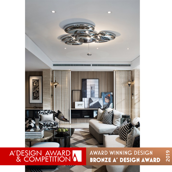 JINKE GuiYang Longli East Villa Residential House by Chao Wang Bronze Interior Space and Exhibition Design Award Winner 2019 