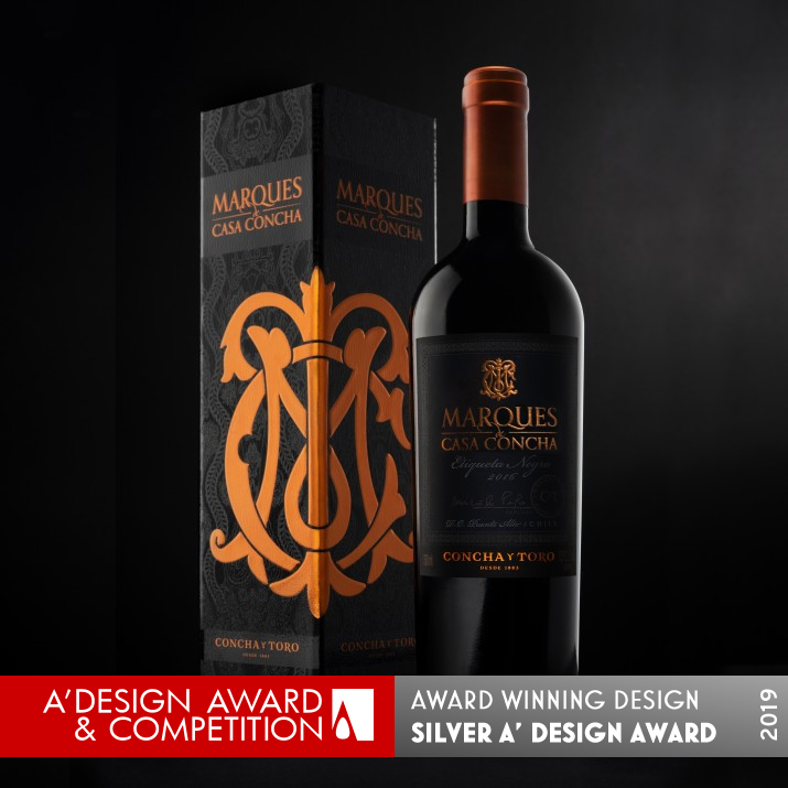Marques de Casa Concha Wine Packaging by Ximena Ureta Silver Packaging Design Award Winner 2019 