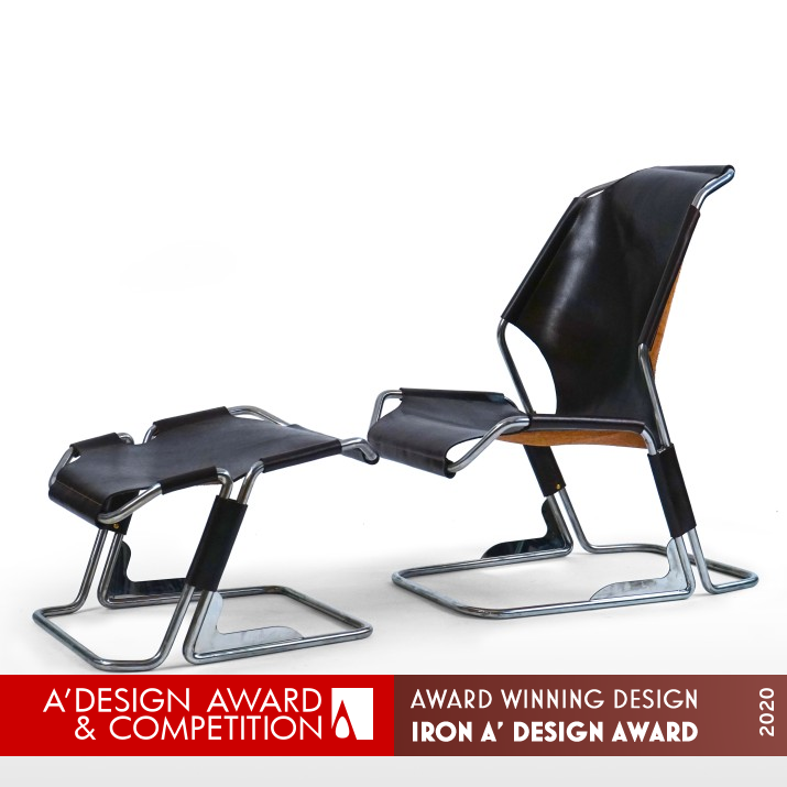 Qi Leisure Chair Comfortable To Use by Wei Jingye and Cui Yueming Iron Furniture Design Award Winner 2020 
