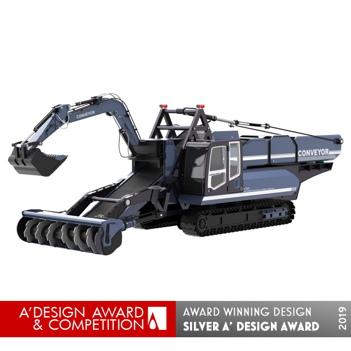 Intelligent Loading Machine Loading Machine by Yong Zhang Silver Heavy Machinery Design Award Winner 2019 
