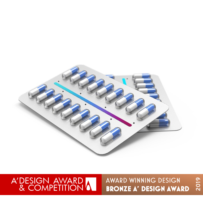 Visible Time Timed Fading Capsule by Wei Jingye, Hou Zhe and Li Gangchi Bronze Packaging Design Award Winner 2019 