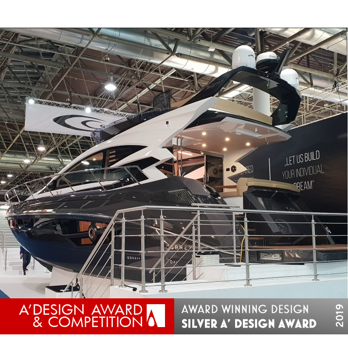 Cobrey 50 Fly Motoryacht by Alessandro Inno Silver Yacht and Marine Vessels Design Award Winner 2019 