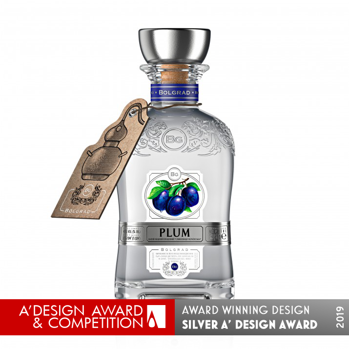 Bolgrad Fruit Distillates Distillates Label by Valerii Sumilov Silver Packaging Design Award Winner 2019 