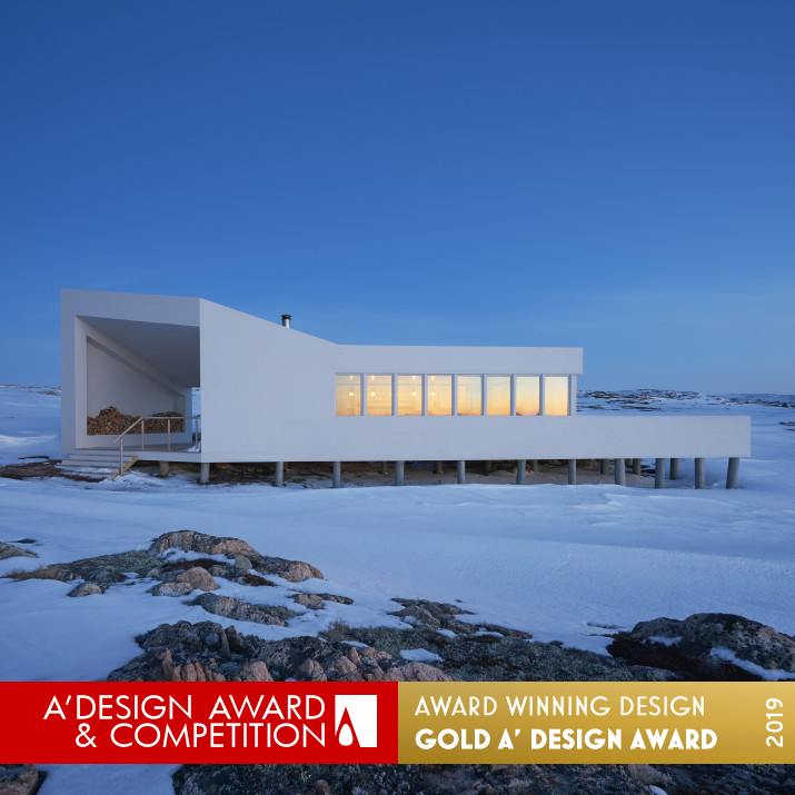 Fogo Island Shed Hotel Dining Room by Todd Saunders Golden Hospitality, Recreation, Travel and Tourism Design Award Winner 2019 