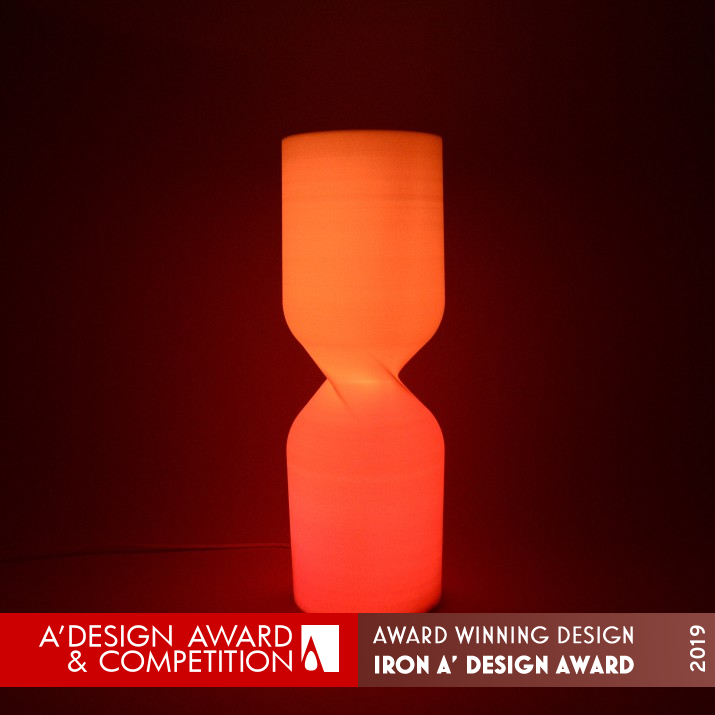enLighten Phone Use Tracking Lamp by Shreyans Bhandari Iron 3D Printed Forms and Products Design Award Winner 2019 