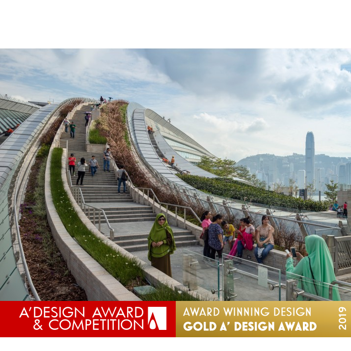 Hong Kong West Kowloon Station High-Speed Rail Terminus by Andrew Bromberg - Aedas Golden Architecture, Building and Structure Design Award Winner 2019 