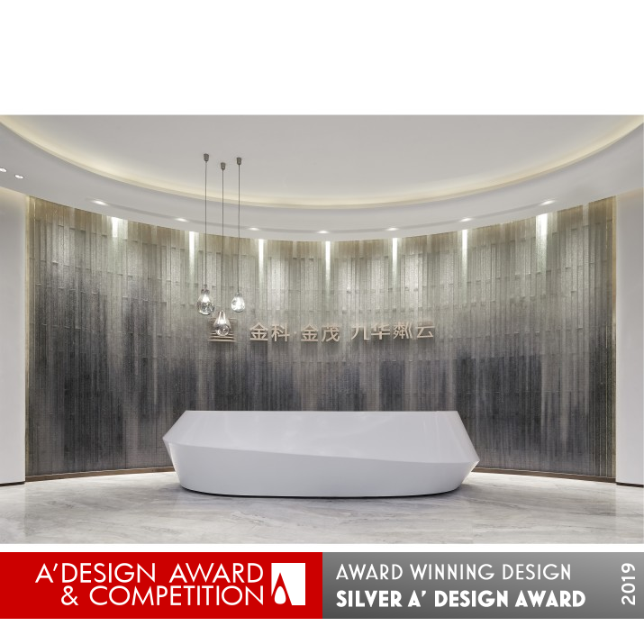 Auspicious Cloud Sales Office by Chao Wang Silver Interior Space and Exhibition Design Award Winner 2019 