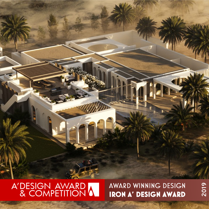 Nahil Farm House A Rest Club House by Ardh Architects Iron Architecture, Building and Structure Design Award Winner 2019 