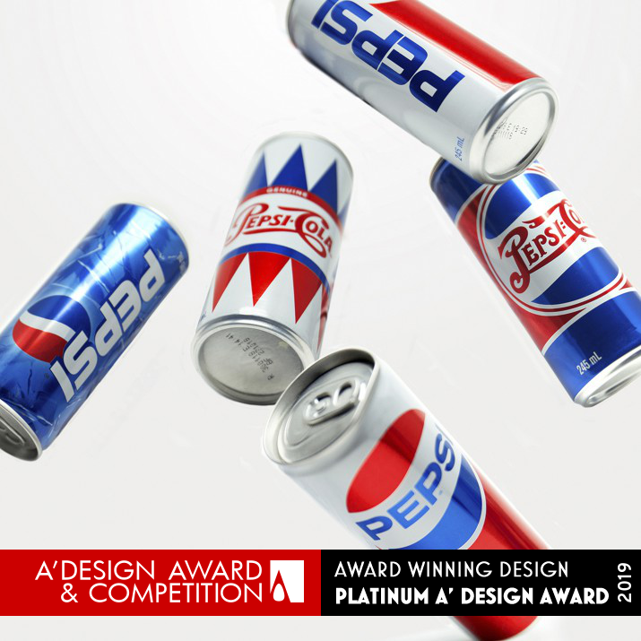 Pepsi Generations Beverage Packaging by PepsiCo Design & Innovation Platinum Packaging Design Award Winner 2019 