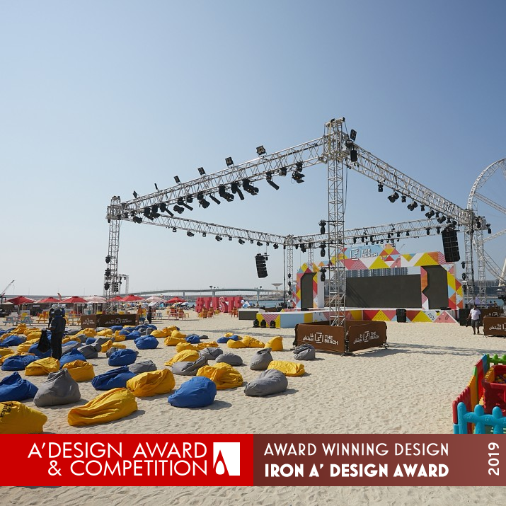 The Beach Season Kick-Off ‘Kick Off’ The Good Weather in November by Viola Communications Iron Event and Happening Design Award Winner 2019 