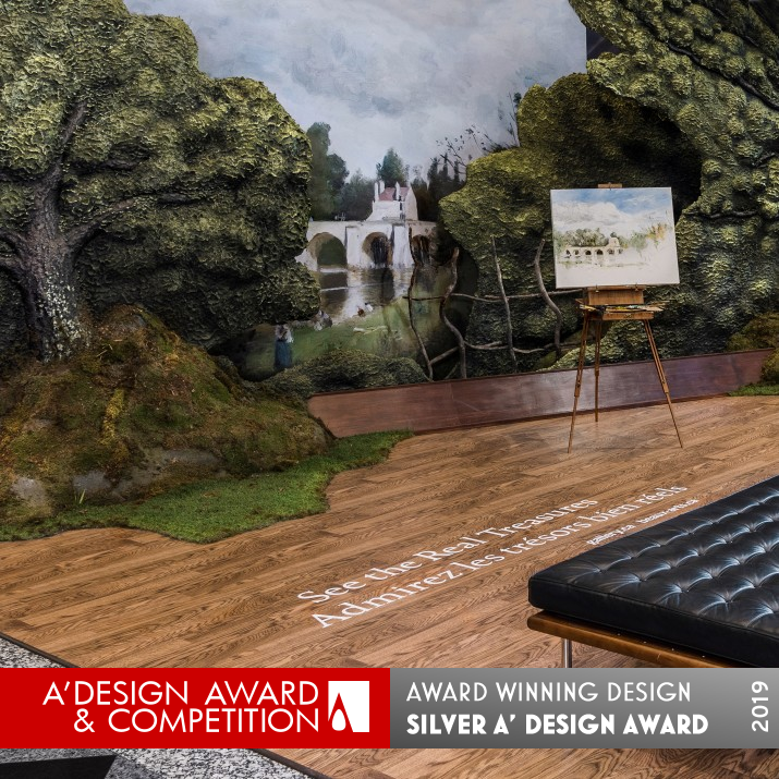 Impressionist Treasures Experiential Installation by Stefan Canuel Silver Advertising, Marketing and Communication Design Award Winner 2019 