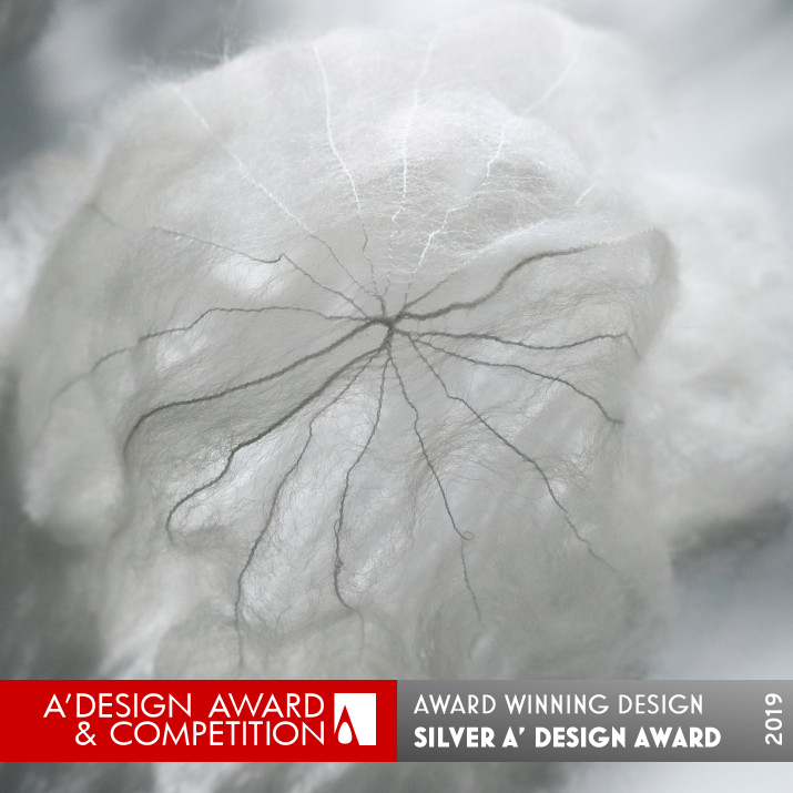 The Tenderness of Wool Art Material by Wenyi Xiang Silver Textile, Fabric, Textures, Patterns and Cloth Design Award Winner 2019 