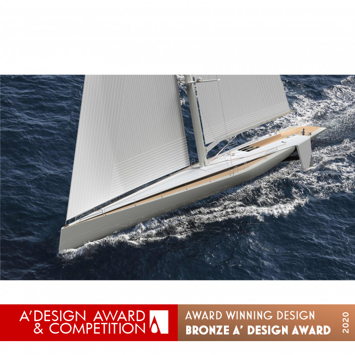 Hera Sailing Yacht by Nicola Mondini Bronze Yacht and Marine Vessels Design Award Winner 2020 