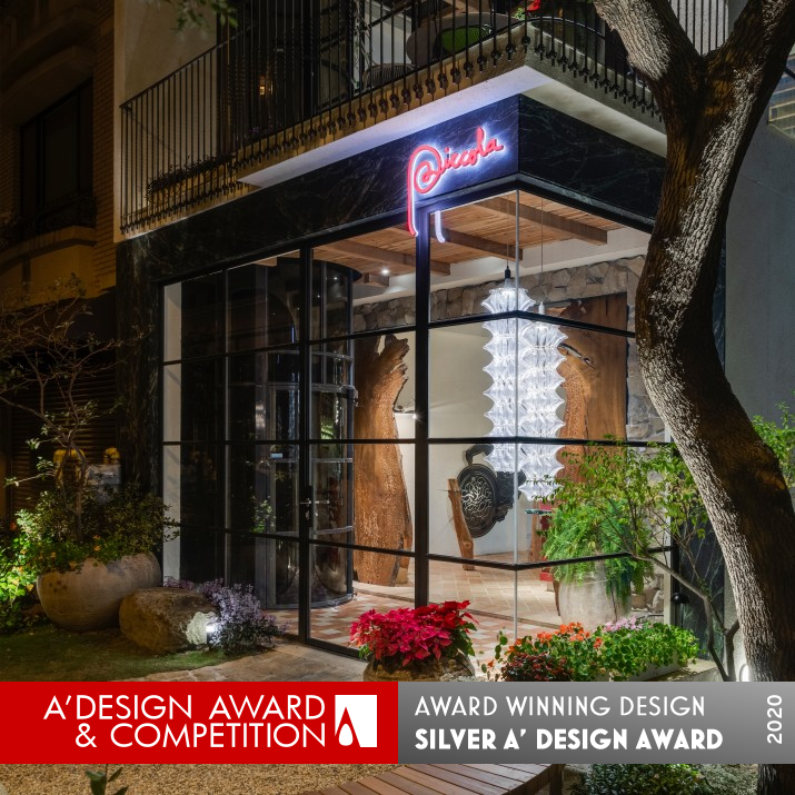 Piccola Enoteca  Restaurant by Ao Shih Lu International Co., LTD Silver Interior Space and Exhibition Design Award Winner 2020 