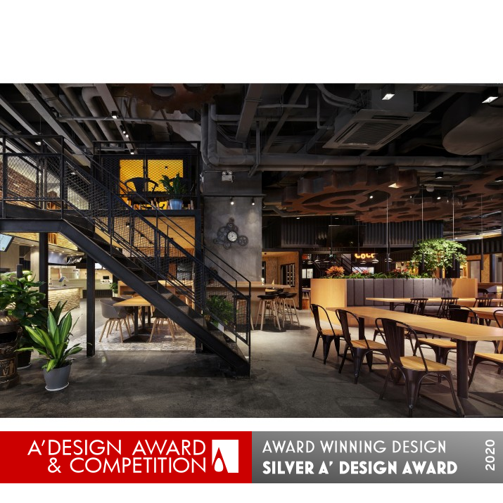 Eatime Space Dining and Working by Liang Ding and Yuefeng Zhou Silver Interior Space and Exhibition Design Award Winner 2020 