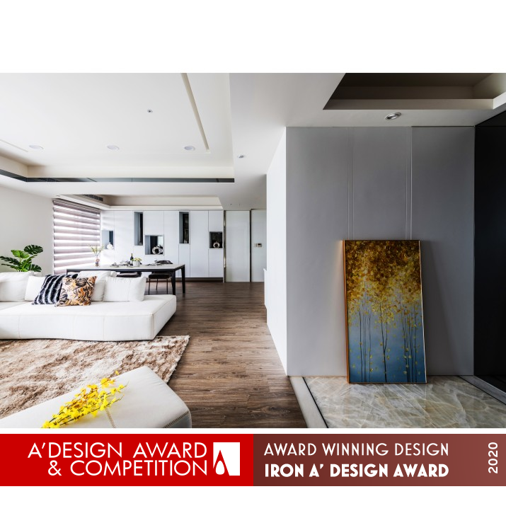 White Vector Residential Space by Cheng Yu Chun Iron Interior Space and Exhibition Design Award Winner 2020 