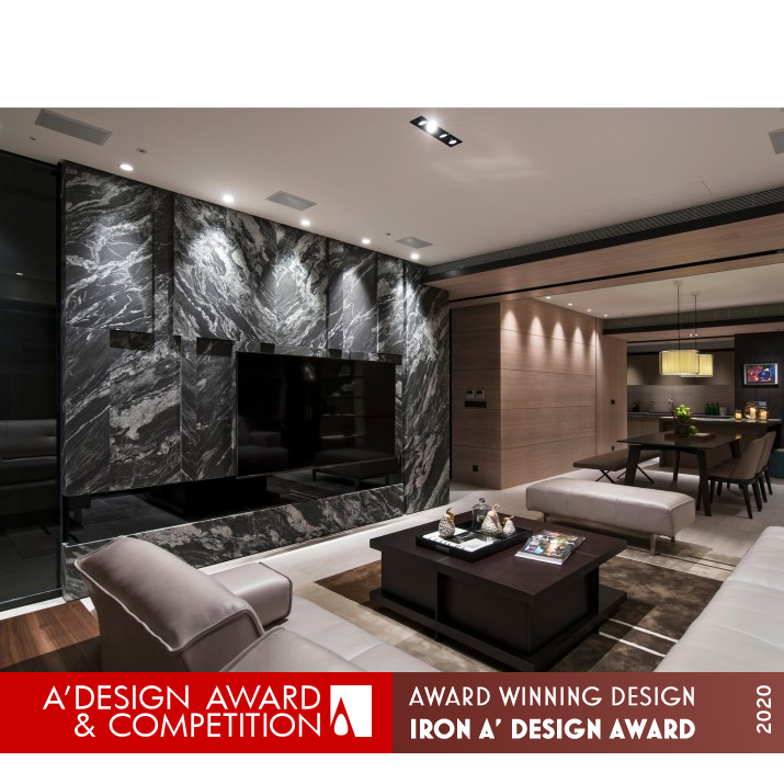 Love Symbol Residential Space by Chin-Shu Chen Iron Interior Space and Exhibition Design Award Winner 2020 