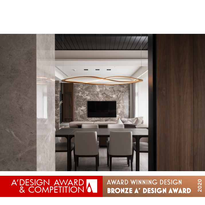 Light Impression Residential Space by Chih Yu Chieh Bronze Interior Space and Exhibition Design Award Winner 2020 