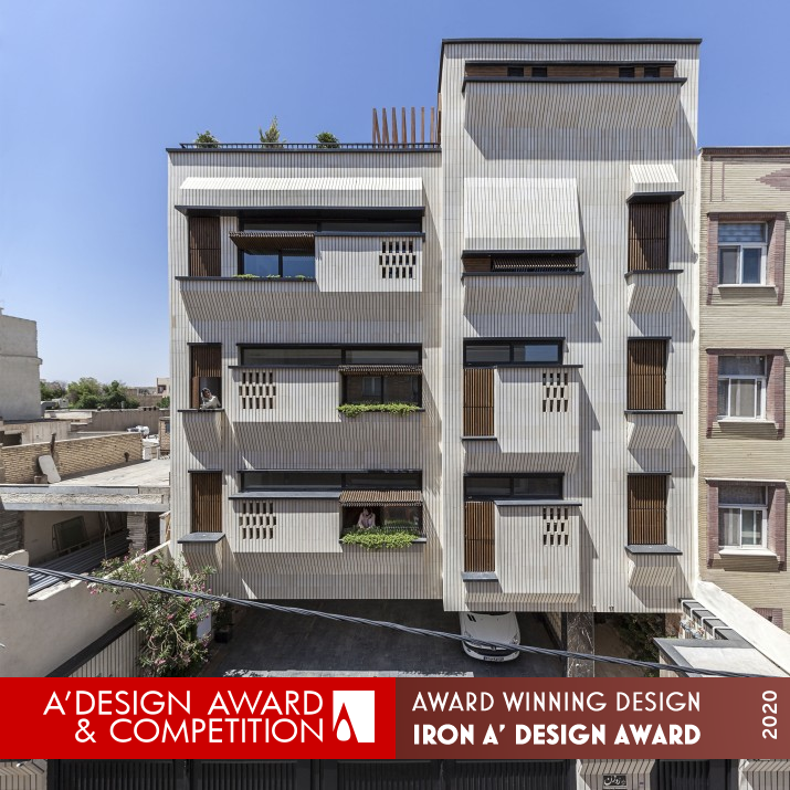 Rouzan Residential Building by Seyed Hamed Jafari Iron Architecture, Building and Structure Design Award Winner 2020 