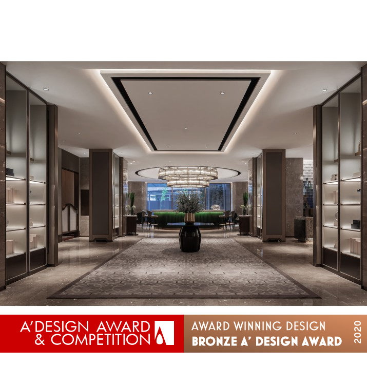 Hong Guang Hotel by Lichen Ding Bronze Interior Space and Exhibition Design Award Winner 2020 