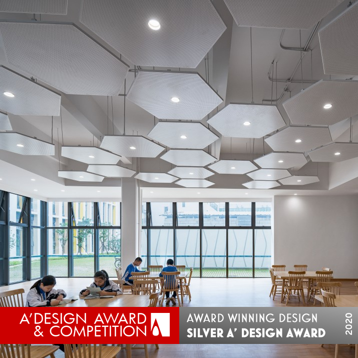 Shenzhen Longyuan School by Kevin Hu and Zhong Qiao Silver Interior Space and Exhibition Design Award Winner 2020 