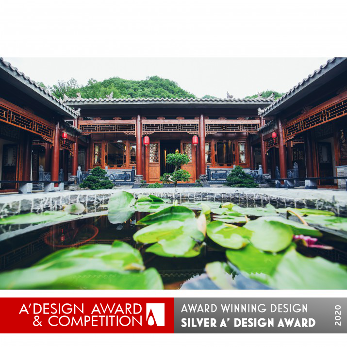 Chinese Quadrangle Hotel by Zhang  ZhaoYong Silver Architecture, Building and Structure Design Award Winner 2020 