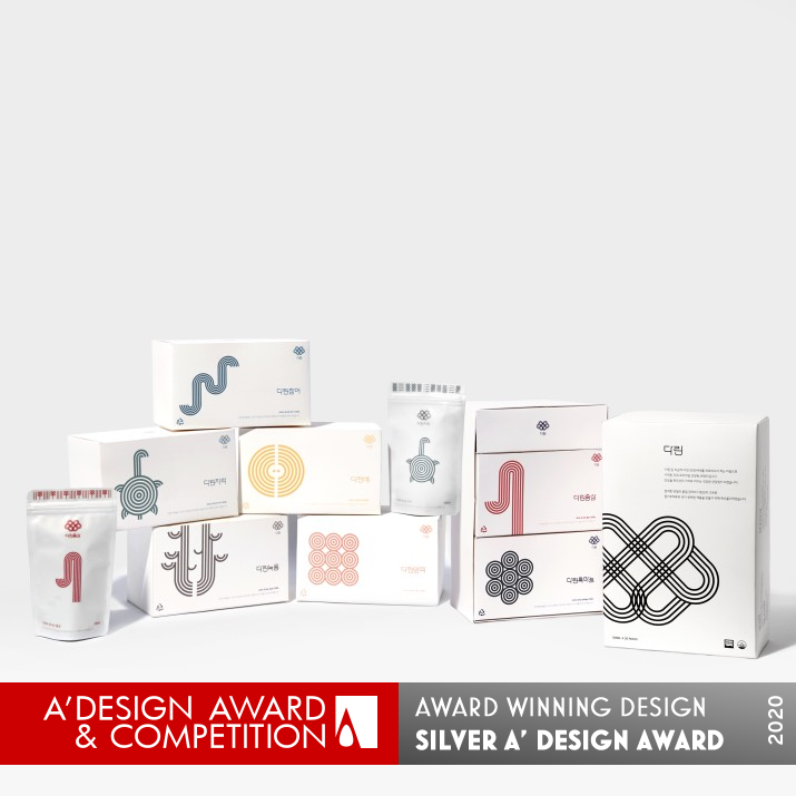 Darin Korean Health Food Store by Heesoo Son and Seoyeon Yoon Silver Packaging Design Award Winner 2020 