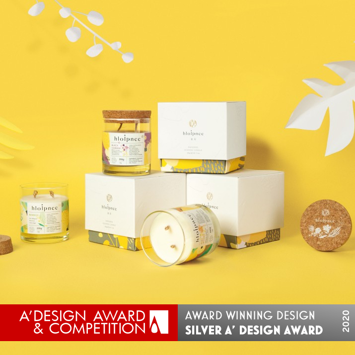 Hloipnee Scented Candle by Zi Huai Shen Silver Packaging Design Award Winner 2020 