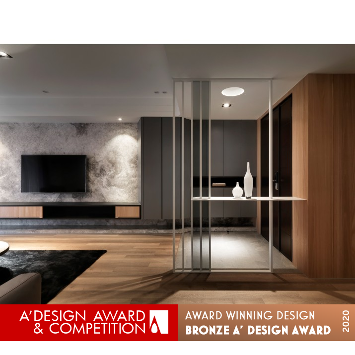 Tranquil Life in Fog Residential Apartment by Steve Lyu Bronze Interior Space and Exhibition Design Award Winner 2020 