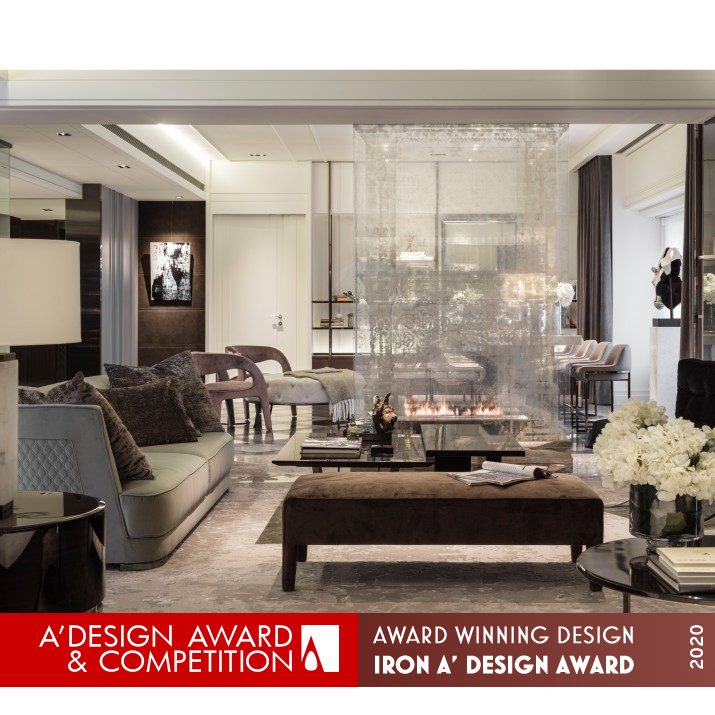 One Park Taipei Show Flat by Celia Chu Design and Associates Iron Interior Space and Exhibition Design Award Winner 2020 