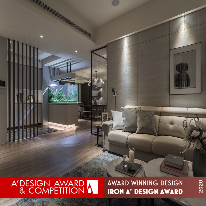 Full of Life Residential House by Moon Refined Design Co., Ltd. Iron Interior Space and Exhibition Design Award Winner 2020 