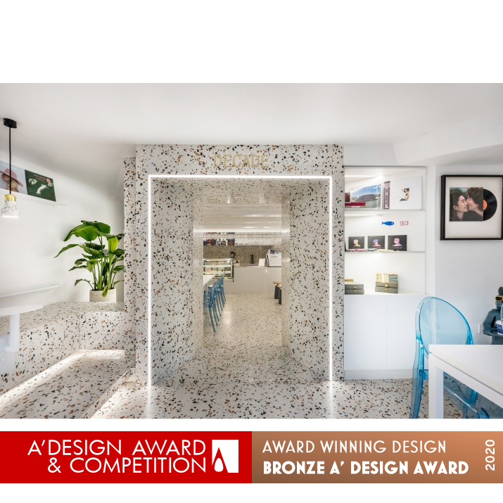 Decade The Love Coffee House by Yong Zhang Bronze Interior Space and Exhibition Design Award Winner 2020 