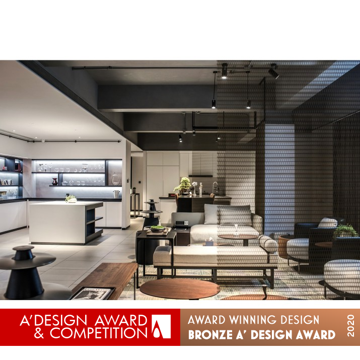 Shenzhen OCT Hengchuan MW Space Wine Aesthetics Club by Shenzhen Yunfan International Art Design Co. Ltd. Bronze Interior Space and Exhibition Design Award Winner 2020 