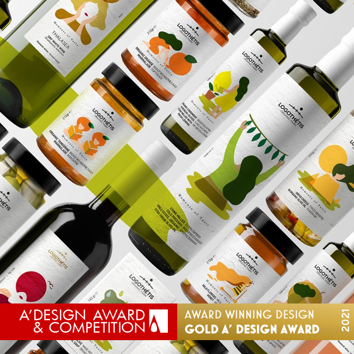 Logothetis Food Packaging by Antonia Skaraki Golden Packaging Design Award Winner 2021 