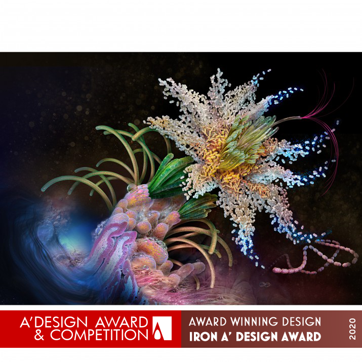 Flora Self Promotional   by Cynthia Turner Iron Graphics, Illustration and Visual Communication Design Award Winner 2020 
