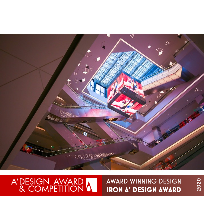 M-Cube Shopping Mall by AGC Design Ltd. Iron Interior Space and Exhibition Design Award Winner 2020 