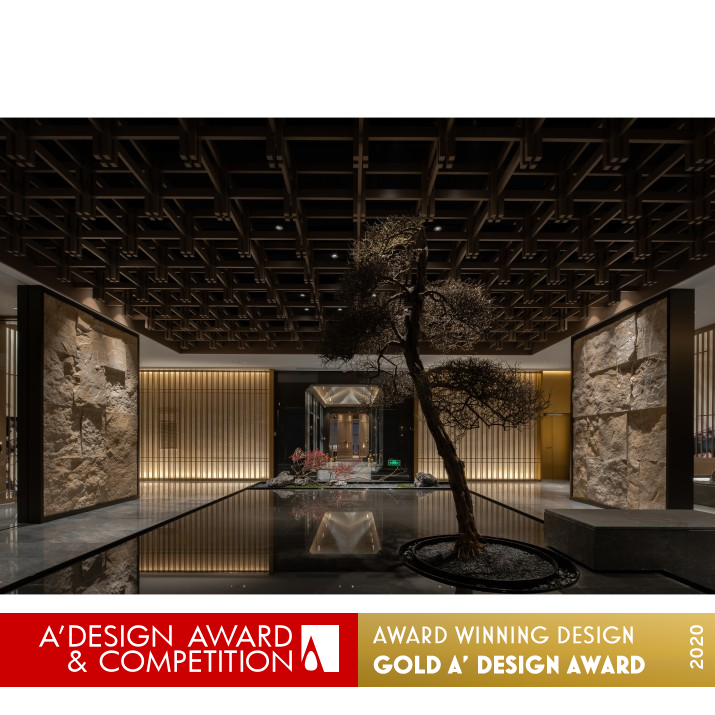 Urban Peony Pavilion Club by Black Lv Golden Interior Space and Exhibition Design Award Winner 2020 