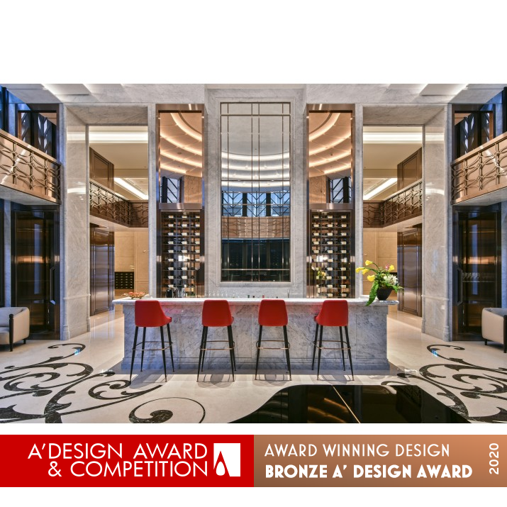 Unrivaled Glory Residential Amenities by Pei-Chun Tsai Bronze Interior Space and Exhibition Design Award Winner 2020 