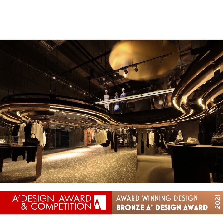 Masstone Boutique by SpActrum Bronze Interior Space and Exhibition Design Award Winner 2021 